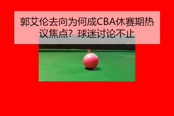 郭艾伦去向为何成CBA休赛期热议焦点？球迷讨论不止